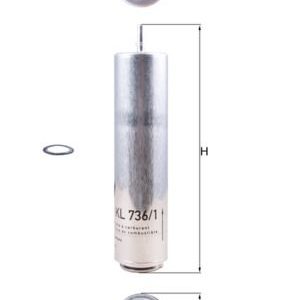 FILTRO COMBUSTIBLE KL736/1D